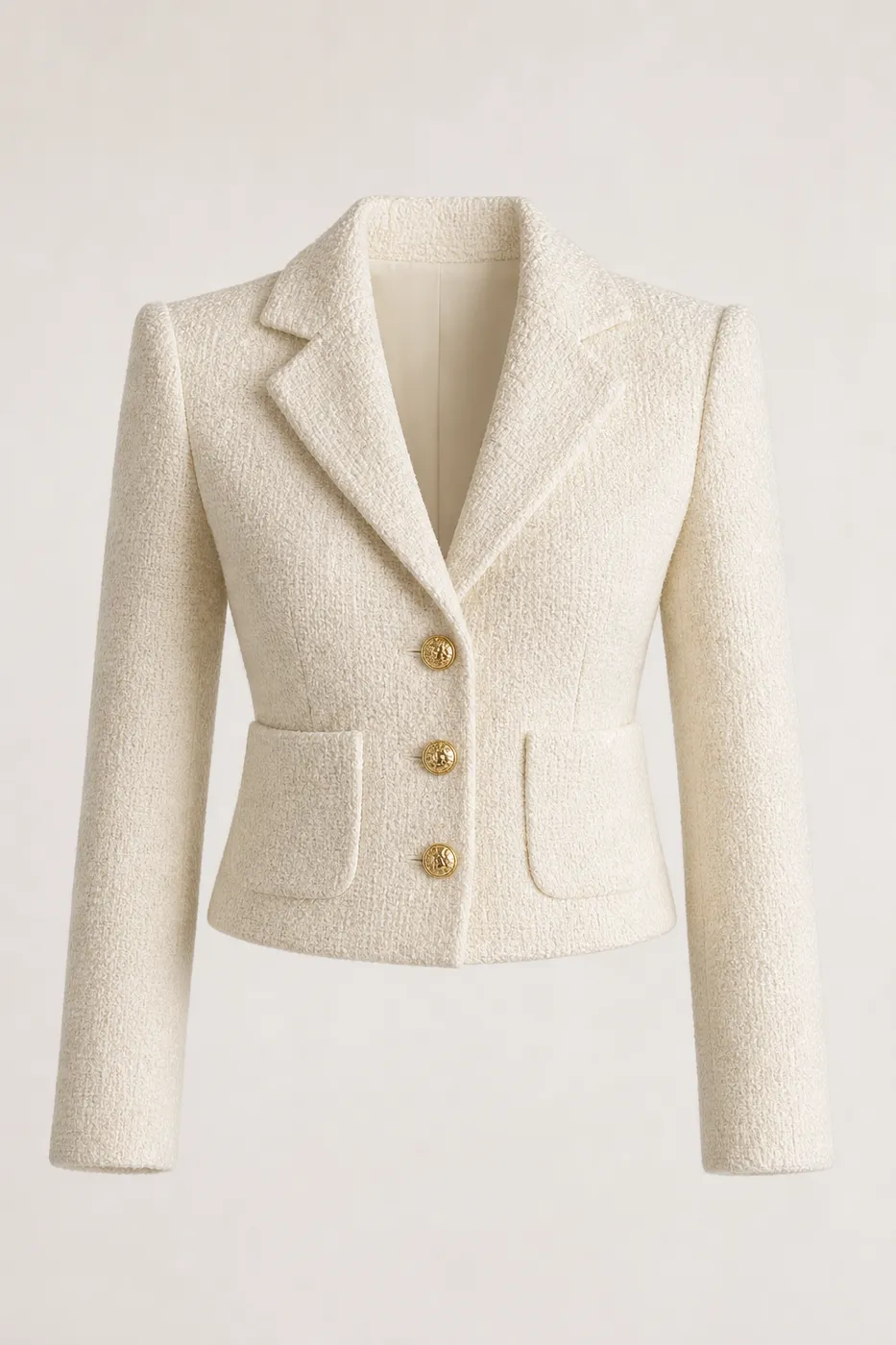 Structured Bouclé Wool Blazer Limited Edition