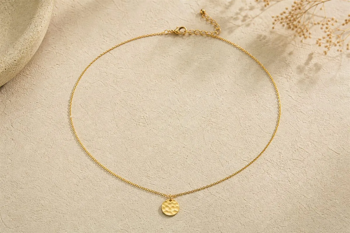 Collier Chaîne Fine Plaqué Or Essential