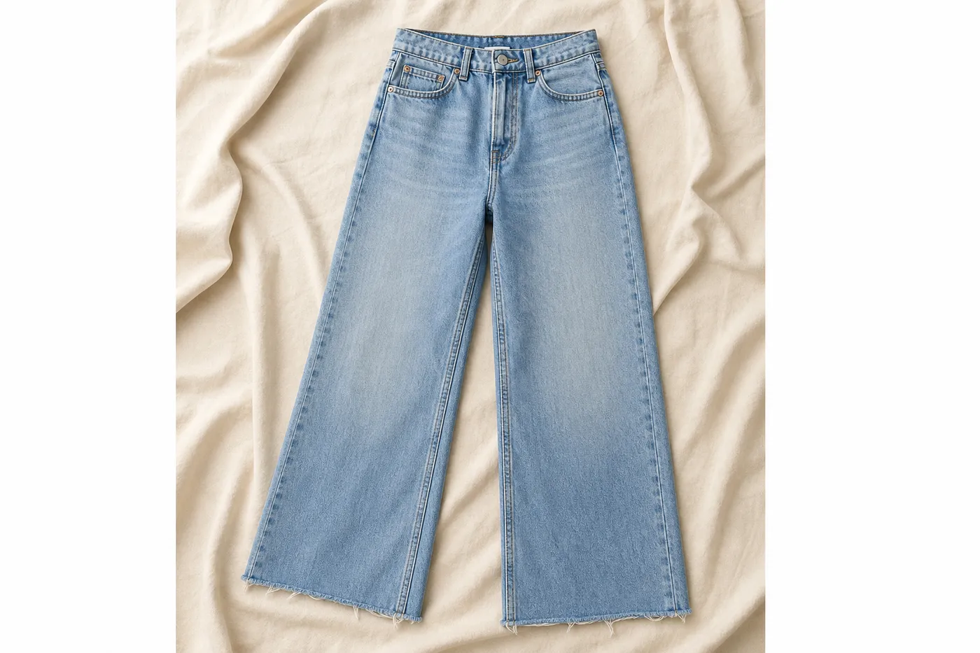 Iconic Wide-Leg High-Rise Jeans No.23