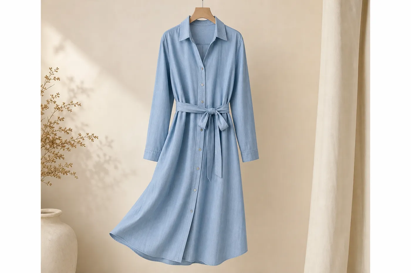 Signature Cotton Shirt Dress Muse
